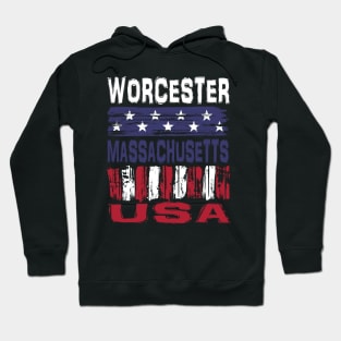 Worcester Massachusetts USA T-Shirt Hoodie